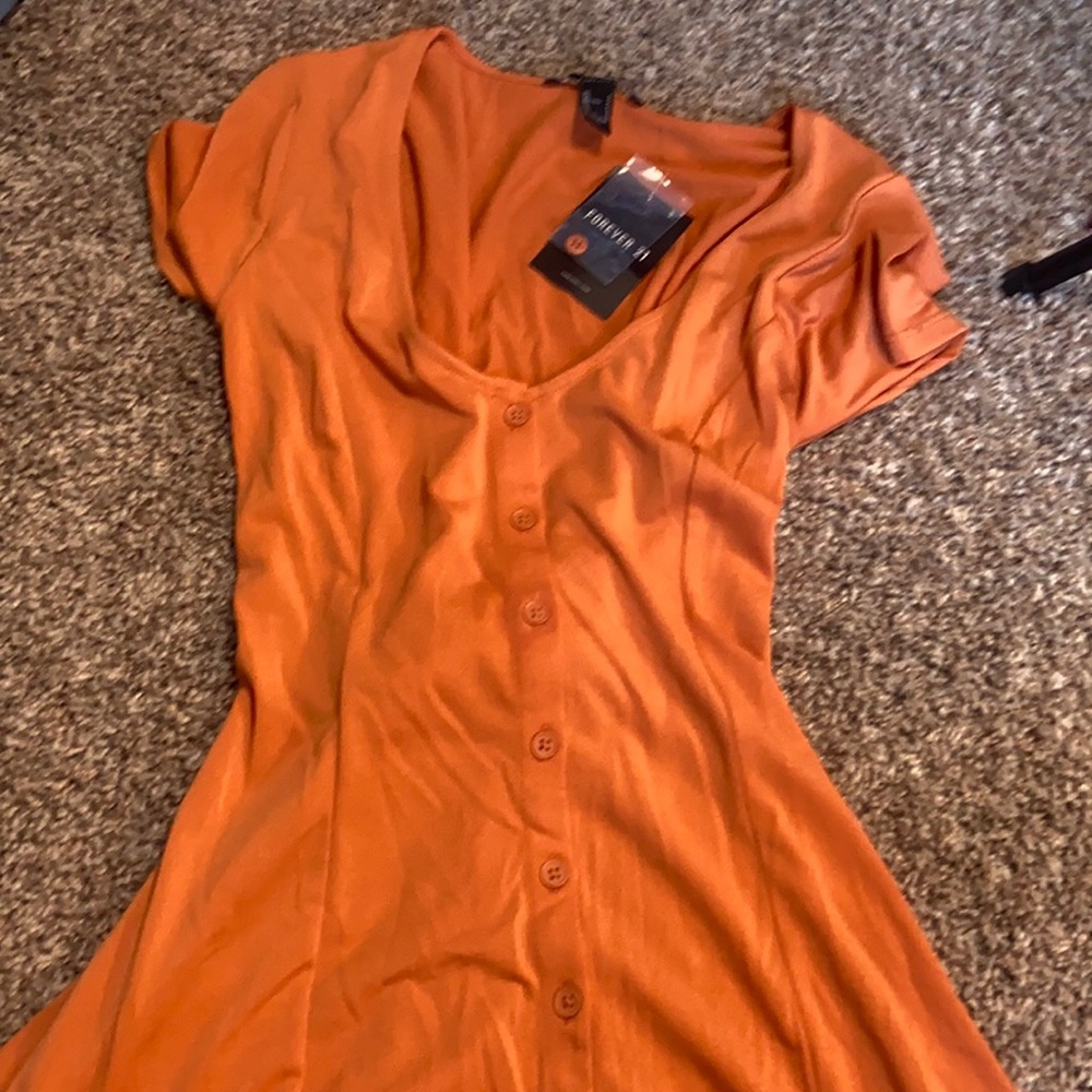 Orange Dress